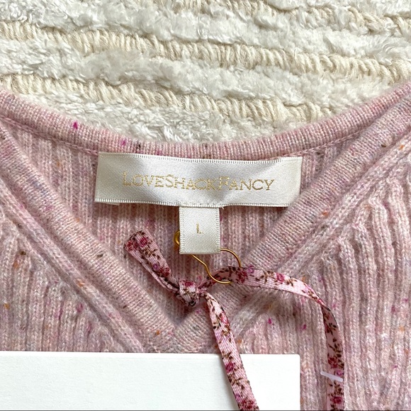 NWT LoveShackFancy Noah cropped bralette - Picture 11 of 16